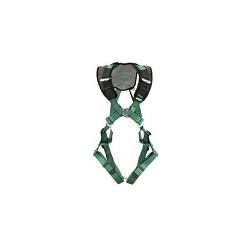 MSA V-FORM+ Harness, Standard, Back & Chest D-Rings,Quick Connect Leg Straps