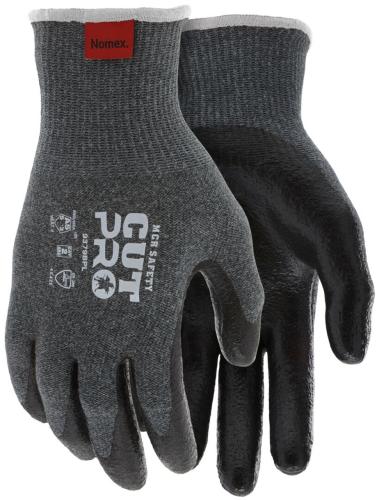 9379BP - MCR Safety CutPro® - 13 Gauge DuPont™ Nomex® Shell - Cut Resistant Arc Rated Work Gloves - Neoprene/Nitrile Coated Palm & Fingertips - CAT2 FR Glove Provides an Arc Rating of 9.8 cal/cm² - Medium
