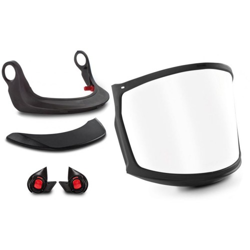 KASK ZENITH FULL FACE VISOR KIT-CLEAR