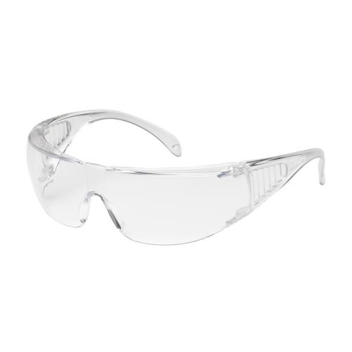 OTG Rimless Safety Glasses with Clear Temple and Clear Lens (12/Pack)