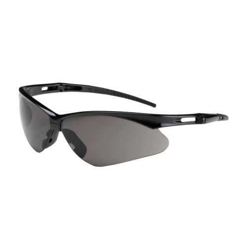 PIP-250-AN-105:  Semi-Rimless Safety Glasses with Black Frame, Clear Lens & Gray Lens and FogLess® 3Sixty™ Coating