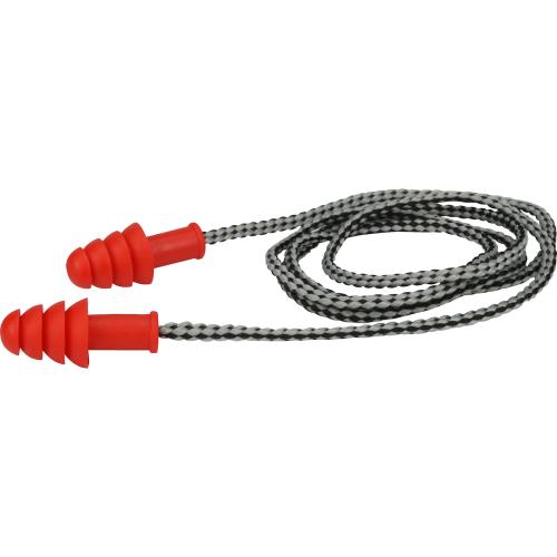 PIP® Reusable TPR Corded Ear Plugs - NRR 27 (100/Box)