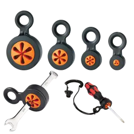 ERGODYNE-3740: 19744 Tool Lanyard - Dual Locking Carabiners - 15lbs