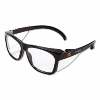 KleenGuard™ Maverick™ Safety Glasses, Clear Anti-Fog/Scratch Lens, Black Frame (1/PAIR)