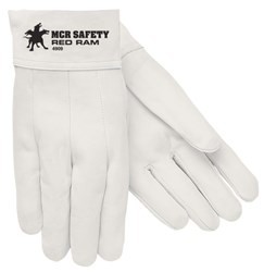 MCR RED RAM GLOVES - WHITE, SMALL