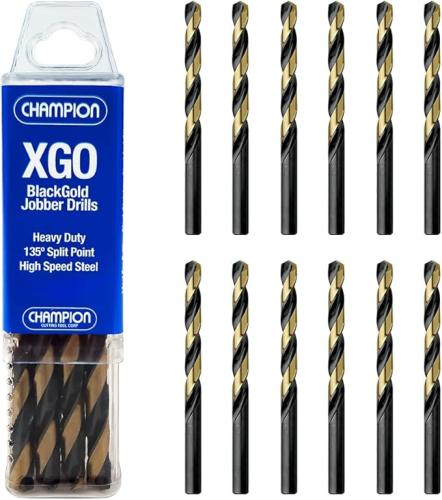 Champion iPac XGO-9/64 Black Gold Drill - (2/PACK)