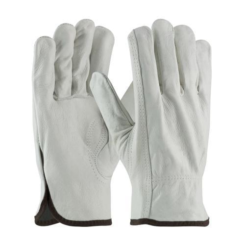 PIP-68-160: PIP® Industry Grade Top Grain Cowhide Leather Drivers Glove - Keystone Thumb