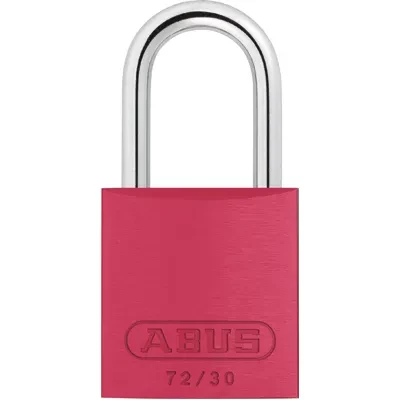 72/30 KD 1-3/16 RED Padlock ALUMINUM