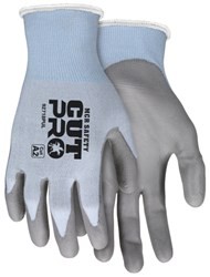 CUT PRO HYPERMAX GLOVES - GRAY/LT BLUE, XS