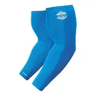 ERGODYNE-12186: BLUE 2X-LARGE  Chill-Its 6690 Cooling Arm Sleeves - Performance Knit (Pair)