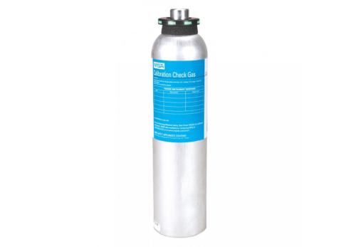 MSA-10045035: Calibration Cylinder, Gas, 58 L, (CH4)-1.45%, (O2)-15%, (CO)-60 PPM, (H2S)-20 PPM, Aluminum