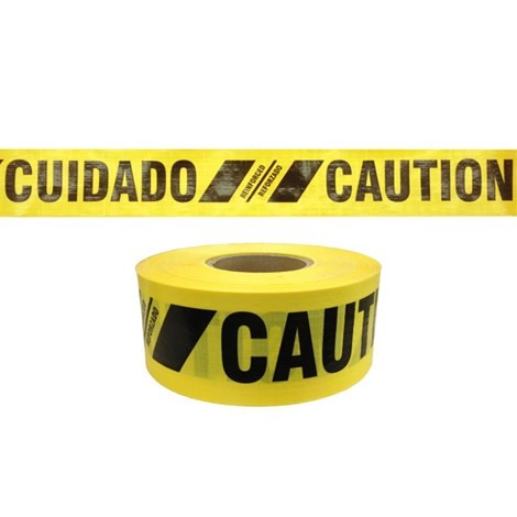 Reinforced Caution Tape 3' X 500FT