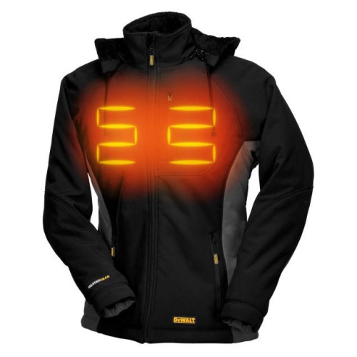 WOMEN’S HOODED HEATED JACKET, 2XL