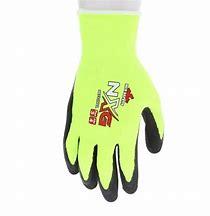 MCR Safety NXG® Hi-Vis Work Gloves 13 Gauge Hi-Visibility Lime Nylon Polyester Shell Black Latex Foam Coated Palm and Fingertips- 2XL