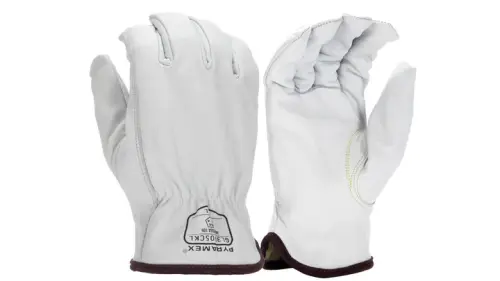 PYRAMEX-GL3005CK-L: Premium Goatskin Driver HPPE A4 Cut, Medium (9110) (12/PACK)