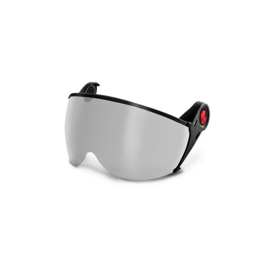 KASK ZENITH VISOR KIT - SILVER MIRROR (ZENITH HALF FACE VISOR + ADAPTORS)