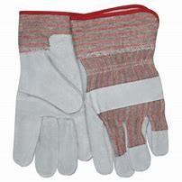 Leather Palm Gloves, Cowhide, XL