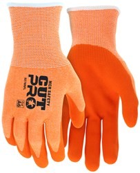 CUT PRO HYPERMAX GLOVES - TWO TONE ORANGE, MEDIUM