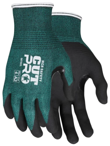 18 GAUGE HYPERMAX SHELL NITRILE COATED PALM AND FINGERTIPS CUT 2- Large