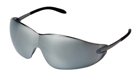 S21 - BLACK FRAME & SILVER MIRROR LENS