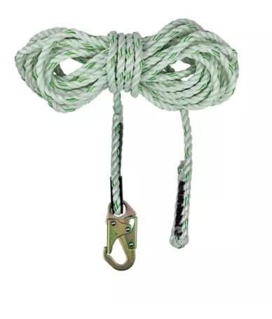 SAFEWAZE-FS700-50 - PRO 50' Vertical Lifeline, Built with termination on one end and