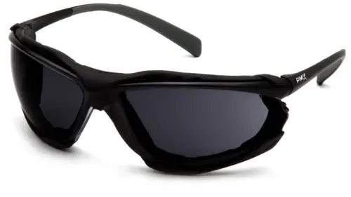 PYRAMEX-SB9323ST: PROXIMITY TINTED SAFETY GLASSES, REMOVABLE FLAME RESISTANT FOAM PADDING, AF (12/PACK)