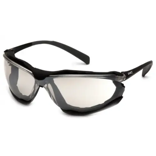 PYRAMEX-SB9380ST: PROXIMITY INDOOR-OUTDOOR BLACK FRAME GLASSES, REMOVABLE FLAME RESISTANT FOAM PADDING, AF (12/PACK)