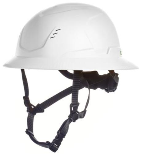 MSA HELMET V-GARD H2 FULL BRIM NON-VENTED CLASS 2 HARD HATS - WHITE
