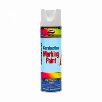 20OZ AEROSOL UPSIDE DOWN MARKING PAINT WHITE 12 CANS PER CASE