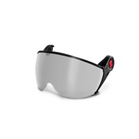 KASK-WKI00002-520 - KASK ZENITH VISOR KIT - SILVER MIRROR (ZENITH HALF FACE VISOR + ADAPTORS)