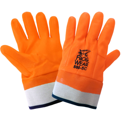 FrogWear Hi-Viz Foam Chemical Handling Gloves