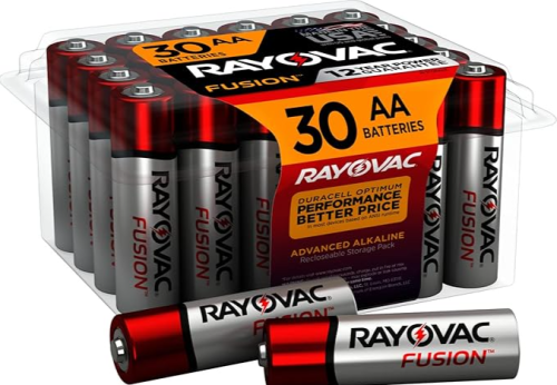 Rayovac Fusion Alkaline AA Battery Cell