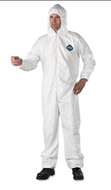 Liberty Economy White Polypropylene Bunnysuit Coverall