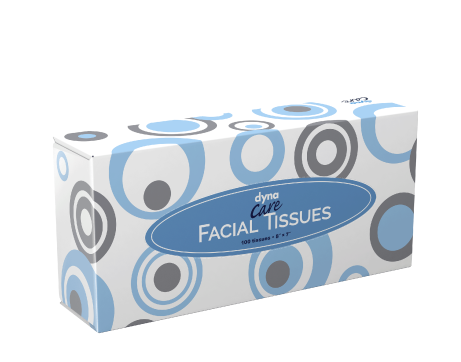 Dyna Care 2ply Facial Tissues