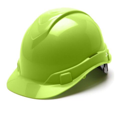 Pyramex Hi-Vis Lime Lightweight Ranger Hat, UPF 50 Rated, OSFA