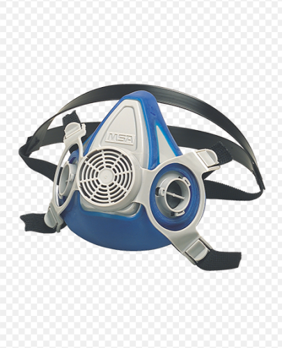 MSA Advantage 200Ls 1/2 Mask Respirator, Single Neckstrap
