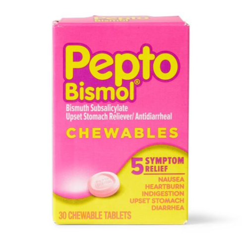 Pepto Bismol Chewable Tablets, Original