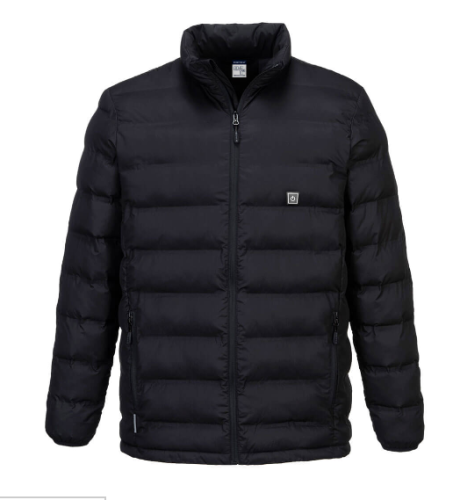 Portwest S557 Ultrasonic Heated Black Puffer Jacket (Jacket Only)