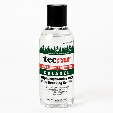 Tecnu Calagel Pain/Itch Relieving Gel, 6oz Bottle