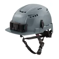 Milwaukee BOLT™ Front Brim Safety Helmet, Gray, Vented