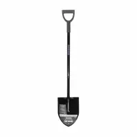 Gemplers All-Steel Round Point Shovel with D-Grip Handle (47" Overall Len.)