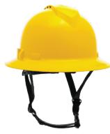 Pyramex Ridgeline T2 Full Brim Vented, Yellow
