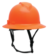 Pyramex Ridgeline T2 Full Brim Vented, Hi-Vis Orange