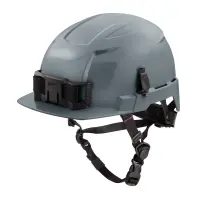 Milwaukee BOLT™ Front Brim Safety Helmet, Gray, Non-Vented