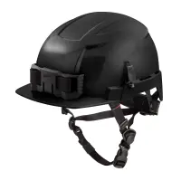 Milwaukee BOLT™ Front Brim Safety Helmet, Black, Non-Vented