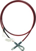 MSA Vinyl Coated Galvanized 1/4" Steel Cable Sling, 2'