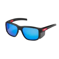 Milwaukee Full Frame Safety Glasses, Anti-Fog, Polarized, Blue Mirror
