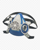 MSA  Advantage 200LS 1/2 Mask Respirator, Single Neckstrap