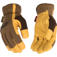 KincoPro™ Thermal Liner Brown Synthetic Leather Gloves, XL