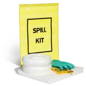Spill Kit, 4 gal Volume Absorbed per Kit